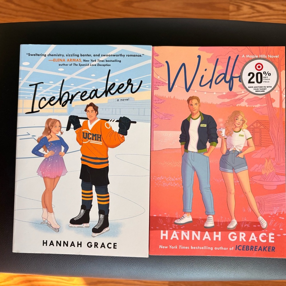 Icebreaker and Wildfire Books by Hannah Grace